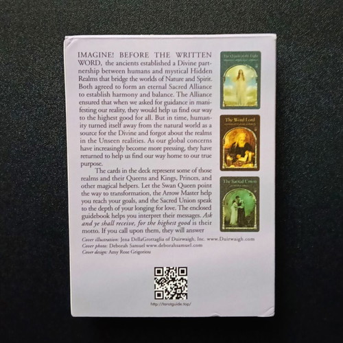 Wisdom of the Hidden Realms Oracle Cards deck like new