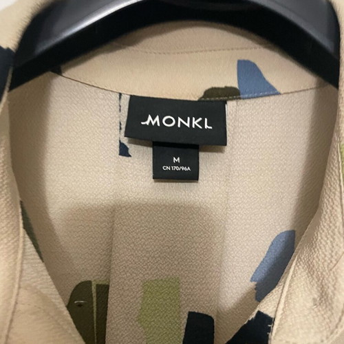 Monki shirt dress like new, beige, size M