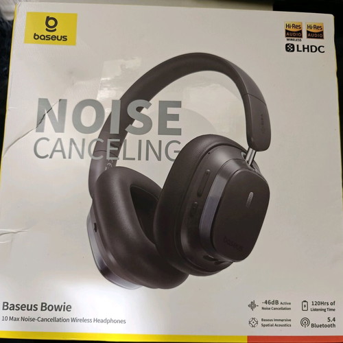 Baseus Bowie 10 Max Wireless Bluetooth Headphones with ANC new