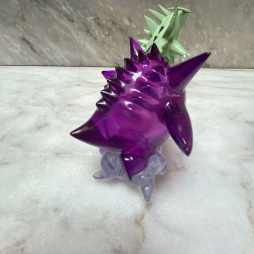 Pokemon figures pack used with Tyranitar, Gengar, Steelix