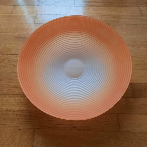 Decorative platter in orange color new