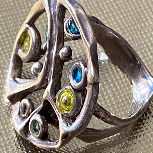 Silver ring like new