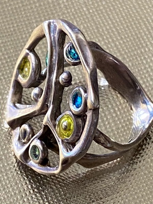 Silver ring like new