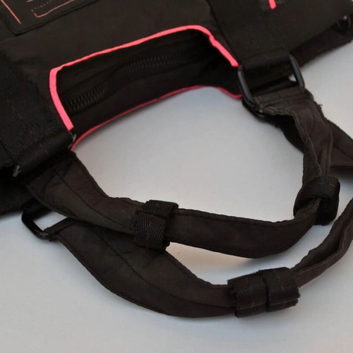 Diesel Vintage Shoulder Bag used, black with pink details Y2K