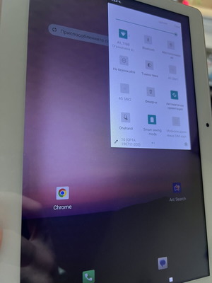 10-inch tablet with 2 SIM cards and SD memory 4G LTE