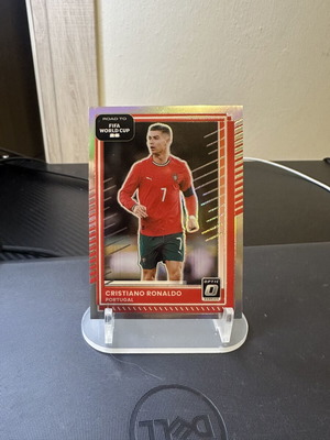 2025-26 Panini Donruss FIFA World Cup Cristiano Ronaldo #91 Silver Optic Holo κάρτα καινούργια
