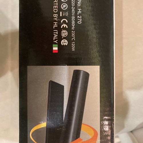 HL rotating professional hair curling iron 120w new