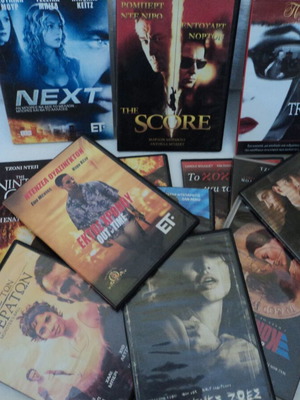 DVD collection of 14 used hit movies