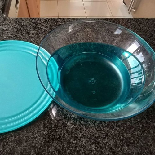 Tupperware Κρύσταλ Μπολ 3,2L με Καπάκι μεταχειρισμένο