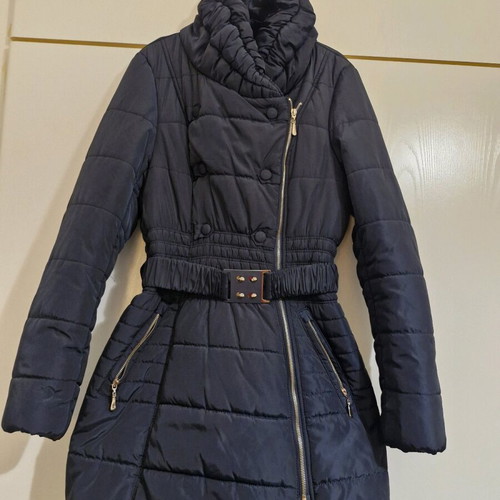 New Age Waterproof Jacket Blue New With Warm Collar