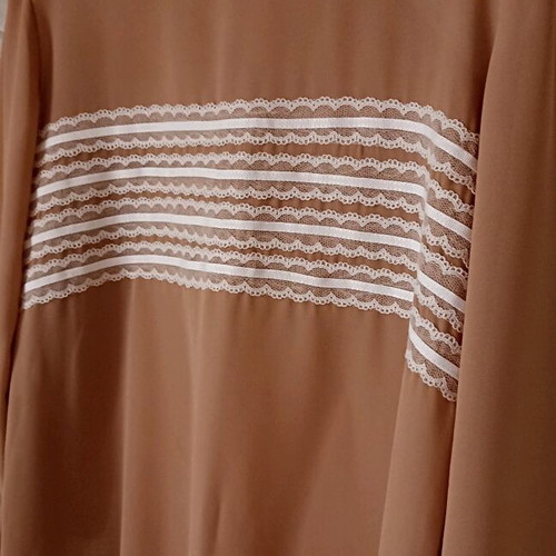 Bianco blouse brown size M like new