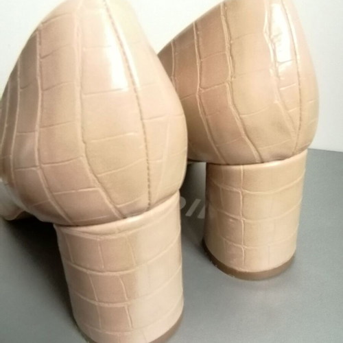 Just Me pumps size 38 beige heel height 6.5 cm like new