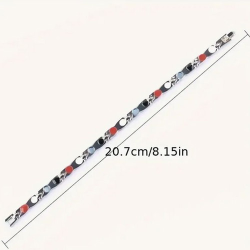 Titanium Magnetic Bracelet new, gold and silver tone