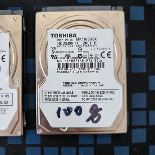 Sony PS3 Internal Hard Drives 2.5" SATA HDD like new, set of 3