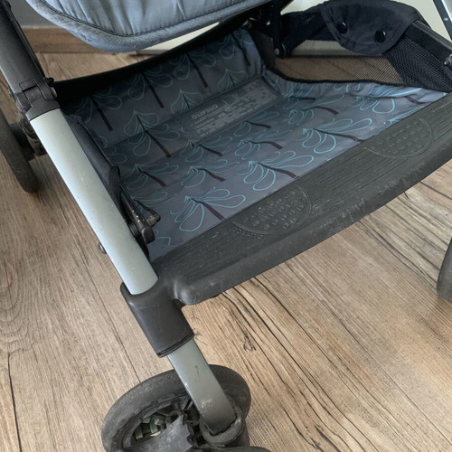 Cosatto Woosh stroller aluminum used with rain cover and footmuff