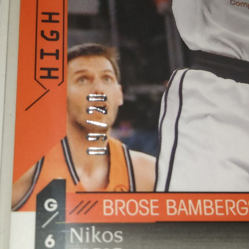 Nikos Zisis Set of 5 Numbered Cards /20 like new