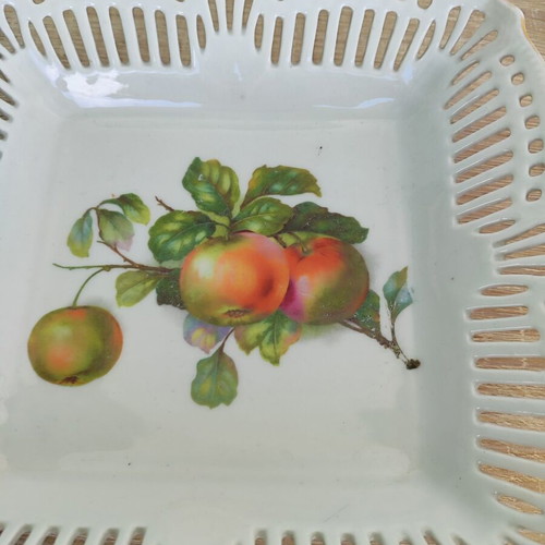Set of 2 vintage porcelain dishes used
