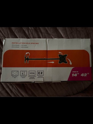 TV mount new for ceiling installation 14-42’’