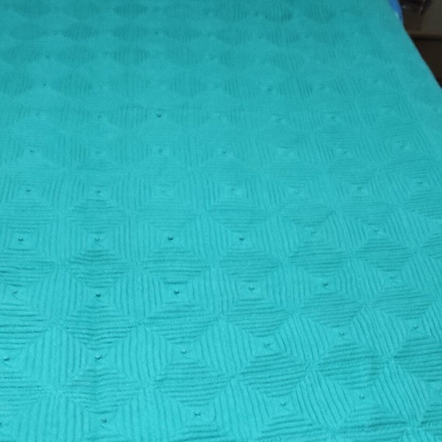 Handmade double wool blanket veraman 195x185 cm like new