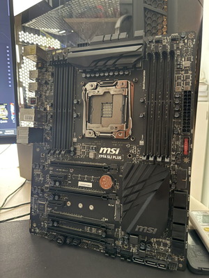 MSI X99A SLI PLUS motherboard LGA2011-3 DDR4