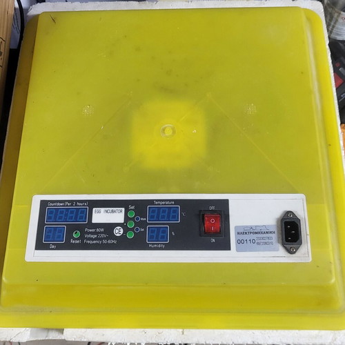Egg Incubator 48 Eggs Used, Automatic with Instructions