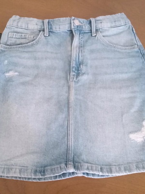 H&M denim skirt for girl 11-12 years like new