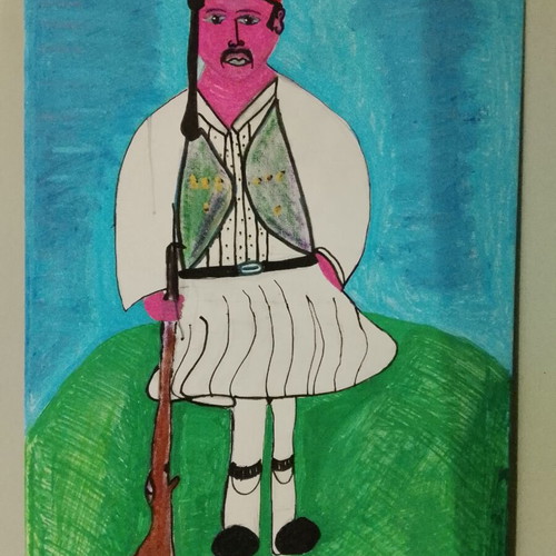 O Tsolias painting like new, 60x80 cm