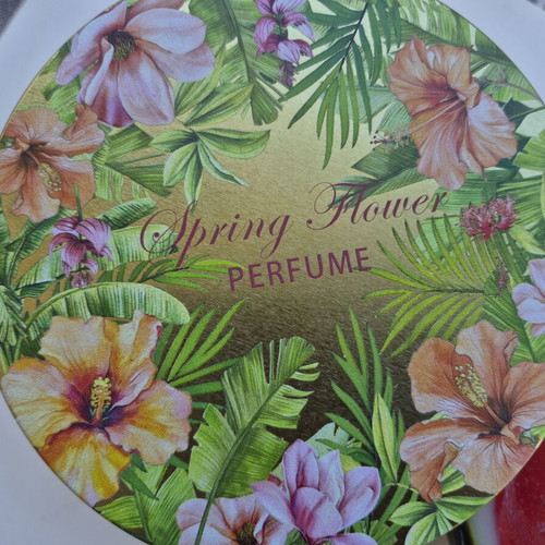 Candle set with spring flower scent and handmade watermelon