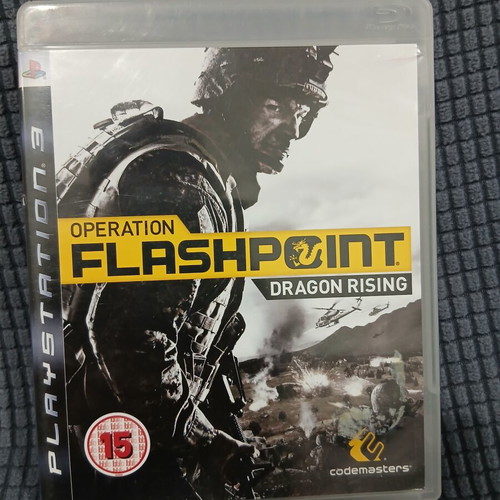 Operation Flashpoint Dragon Rising PS3 game used with manual
