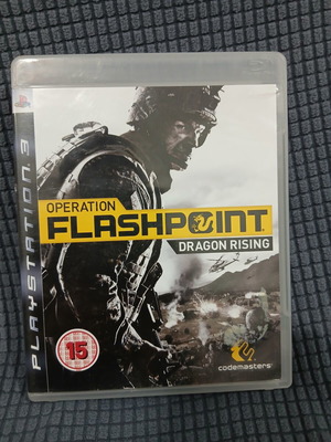 Operation Flashpoint Dragon Rising PS3 game used with manual