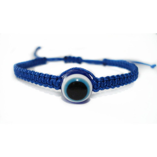 Macrame bracelet with round eye new