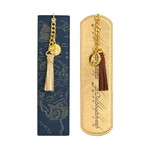 Lord of the Rings bookmark set with Middle Earth map and Elven script, new