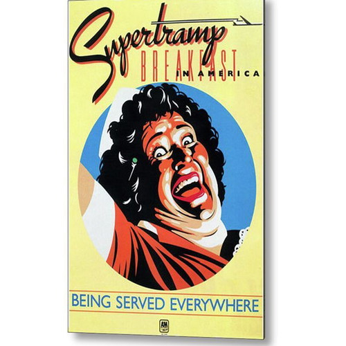 Supertramp Breakfast Poster 20cm x 30cm new, international music scene