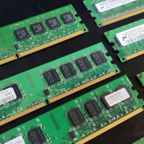 Ram DDR2 used, pack of 11 modules 256MB, 512MB, 1GB