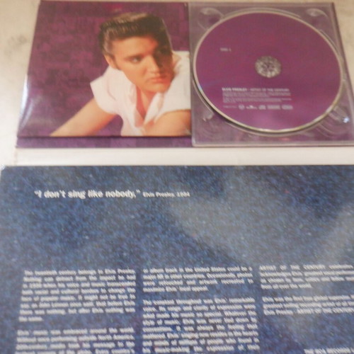 Elvis Presley Artist of the Century rare box set with 3CDs like new