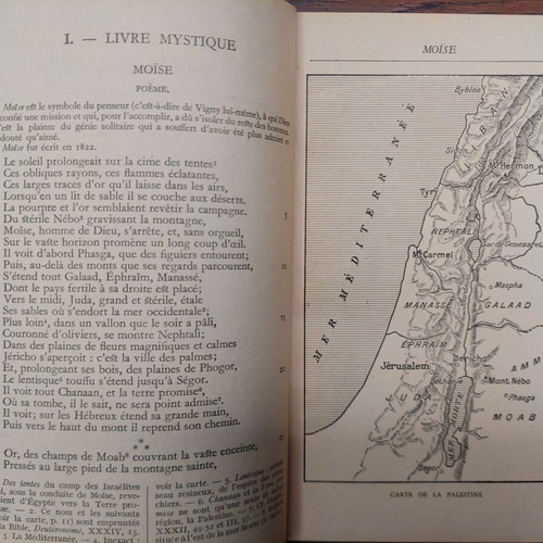 Alfred de Vigny Poésies Choisies book used, French