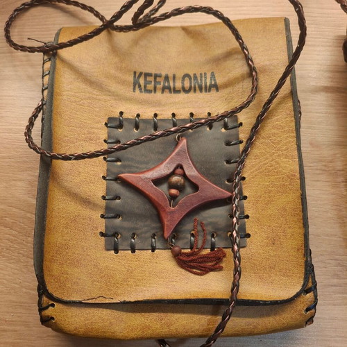Crossbody bag, brown