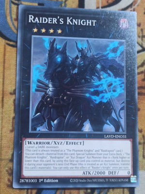 Raider's Knight κάρτα Yu-Gi-Oh! XYZ