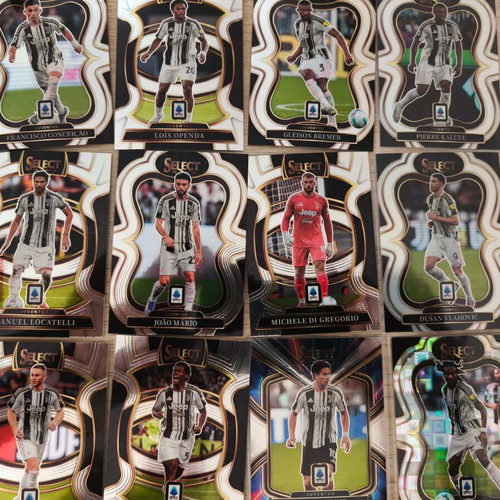 2025-26 Panini Select Serie A Juventus Base Card Set new