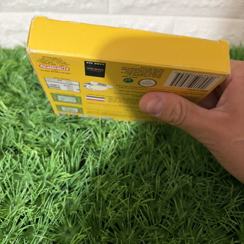 Pokémon Yellow Game Boy cartridge used with box and manual