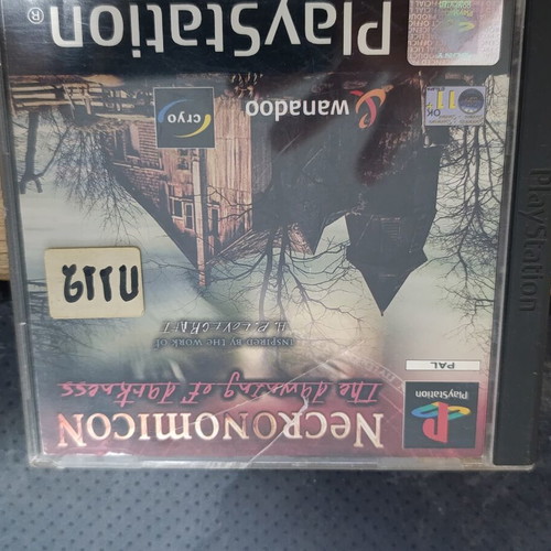 Necronomicon PS1 game, complete, good condition