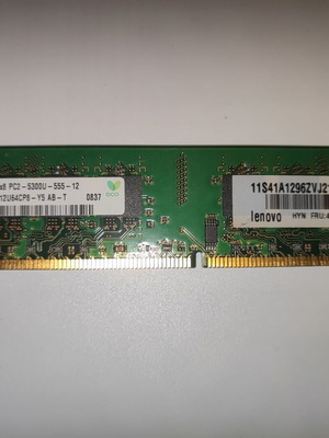 Hynix RAM 1GB DDR2 667MHz PC2-5300U like new