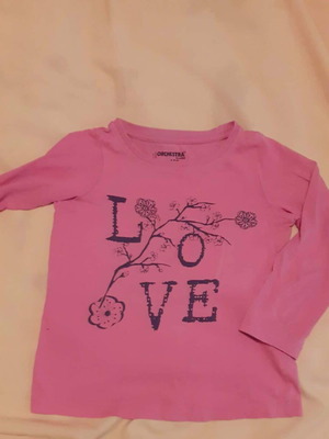 Orchestra pink long-sleeve blouse for girl 5 years like new