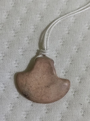 Pendant necklace with cord