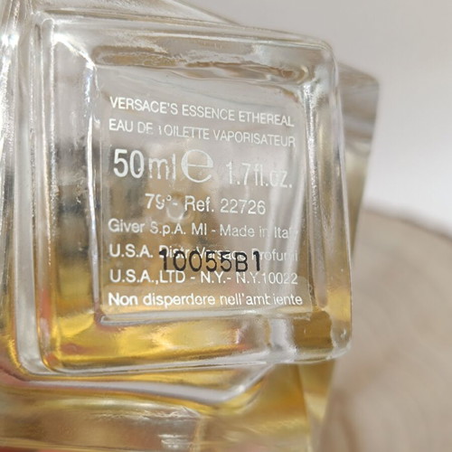 Versace Essence Ethereal EDP 50ml used