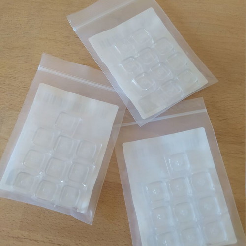 Gateron and Kailh Switch Testers with transparent Keycaps, 70 pieces, new