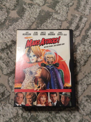 Mars Attacks! DVD με αγγλικούς υπότιτλους