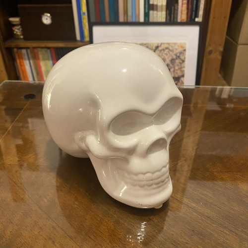 Skull Piggy Bank like new