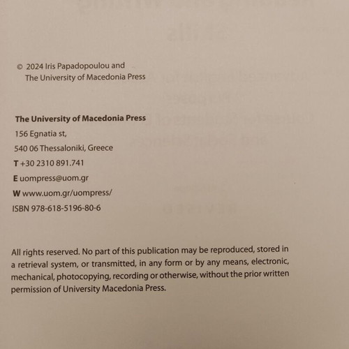 Research Reading and Writing Skills 2η έκδ. καινούργιο