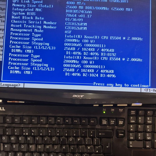 HP Z600 workstation with 2x Xeon 8-core 16 threads, 24GB RAM, 250GB SSD used